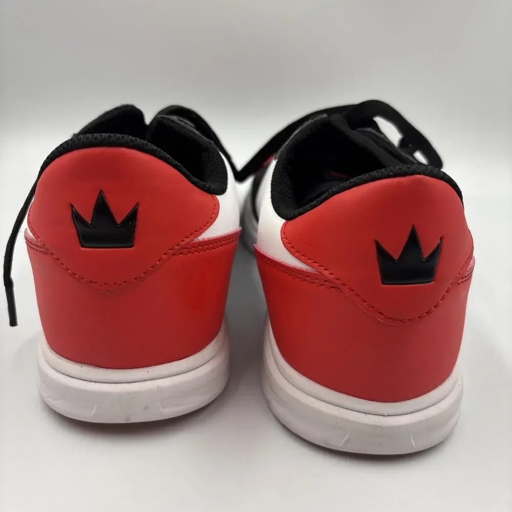 Brunswick Men's Fanatic Athletic Bowling Shoes Black/Red Size 8